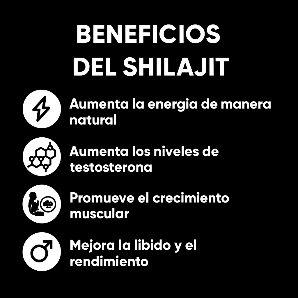 Shilajit del Himalaya+ Pala de regalo : toma el control de una vida sana y equilibrada.